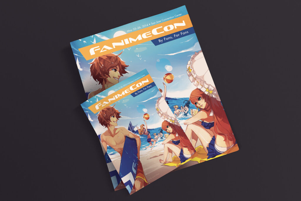 Stacked Booklets for FanimeCon